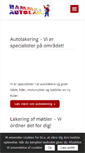 Mobile Screenshot of hammel-autolak.dk